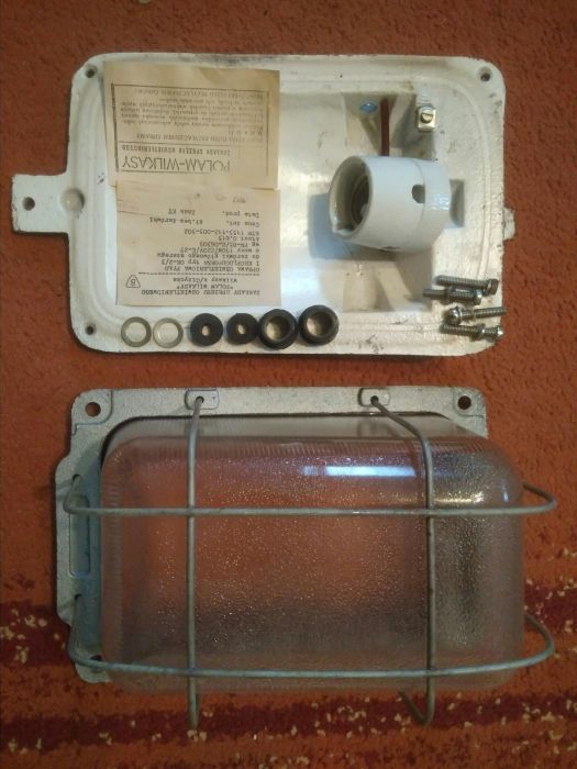 Polam wilkasy 150w loft, industrial, przemysłowa