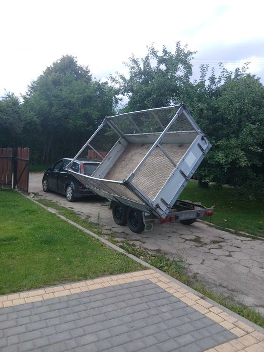 Przyczepa wywrotka 3 str kiper Baos 2500 kg Dmc