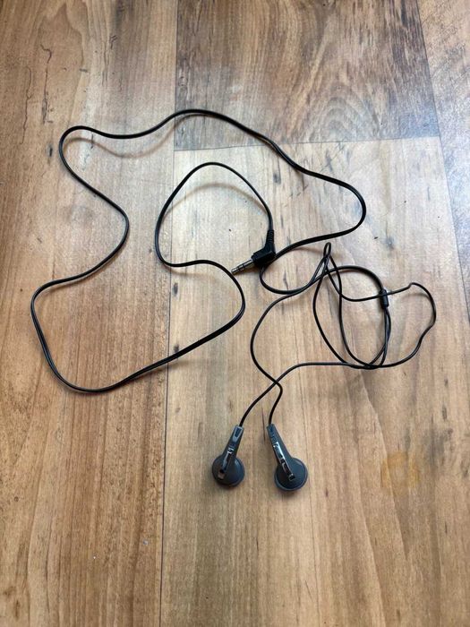Навушники на блискавці/змійці з гарнітурою