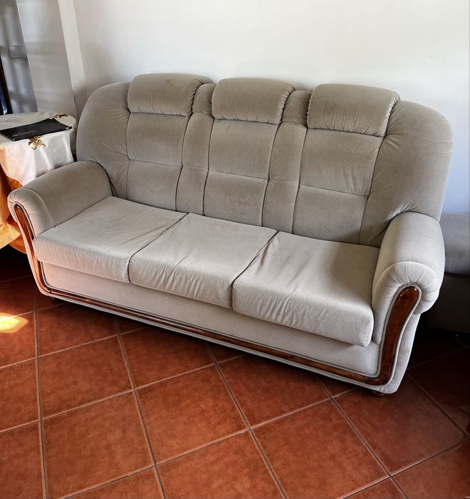 Sofá com cama em otimo estado