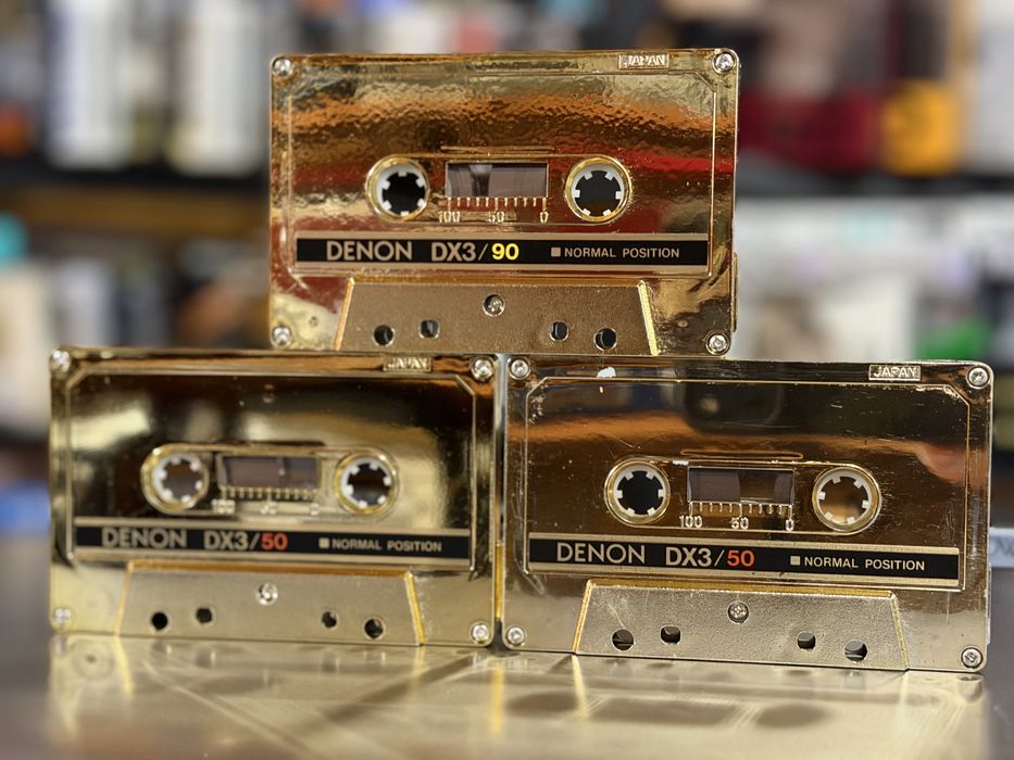 Продам аудио кассеты Denon DX/3