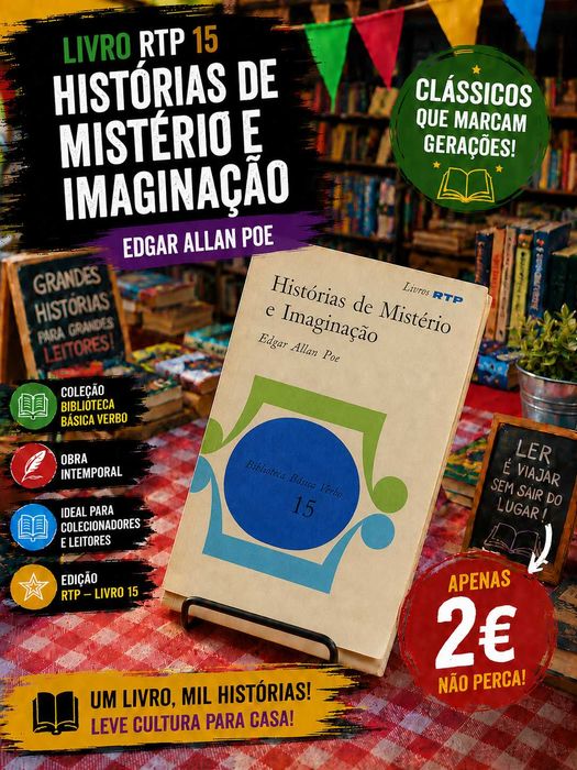 Livro RTP 15 - Historias de mistério e imaginação