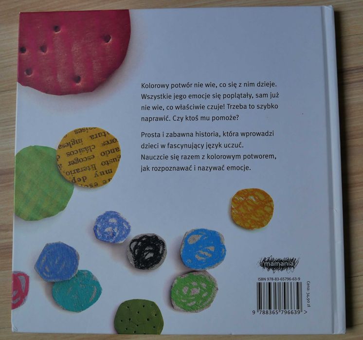 "Kolorowy potwór" Anna Llenas