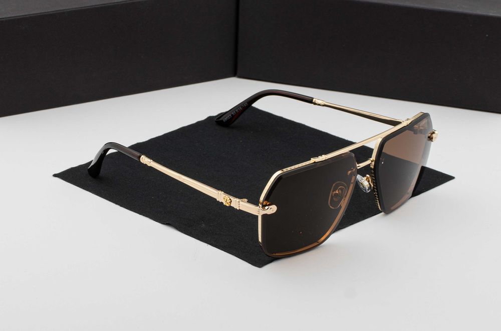 Чоловічі сонцезахисні окуляри Chrome Hearts | UV400 | розкіш і статус