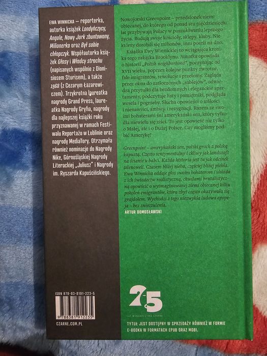 Sprzedam książkę "Green point Kroniki Małej Polski" Ewa Winnicka