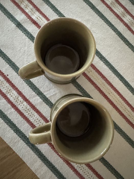 Kubki zara home ciemna zielen