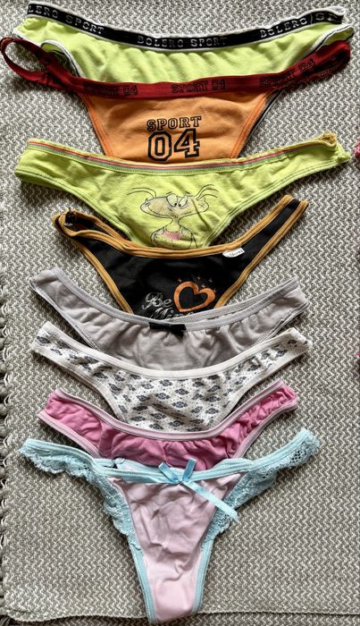 Трусики Стрінги бікіні танги труси XS/S жіночі мереживо бразиліани топ