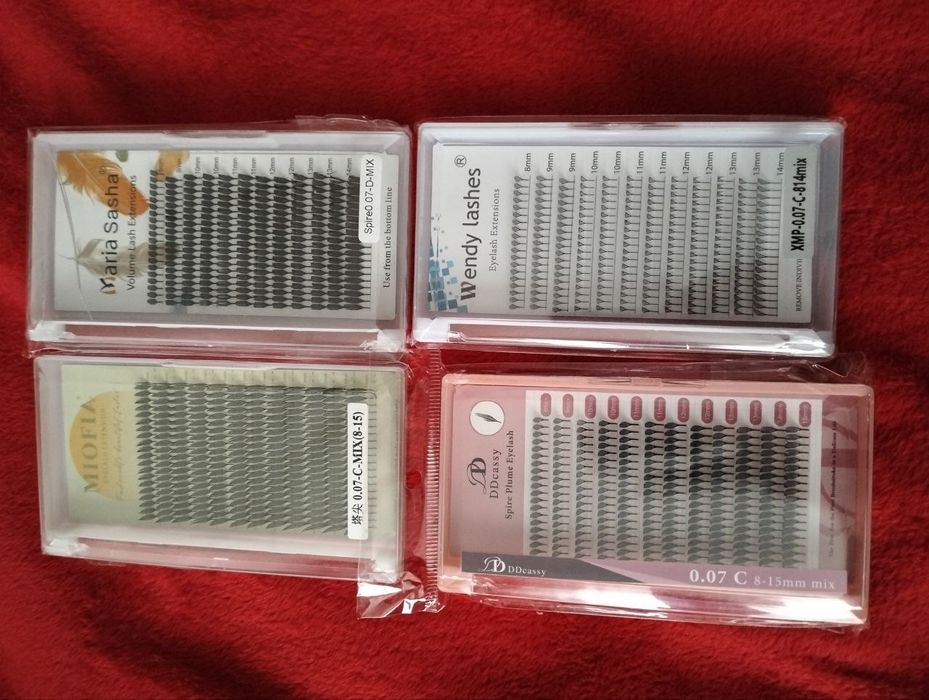 Вії пучки, ресницы пучки