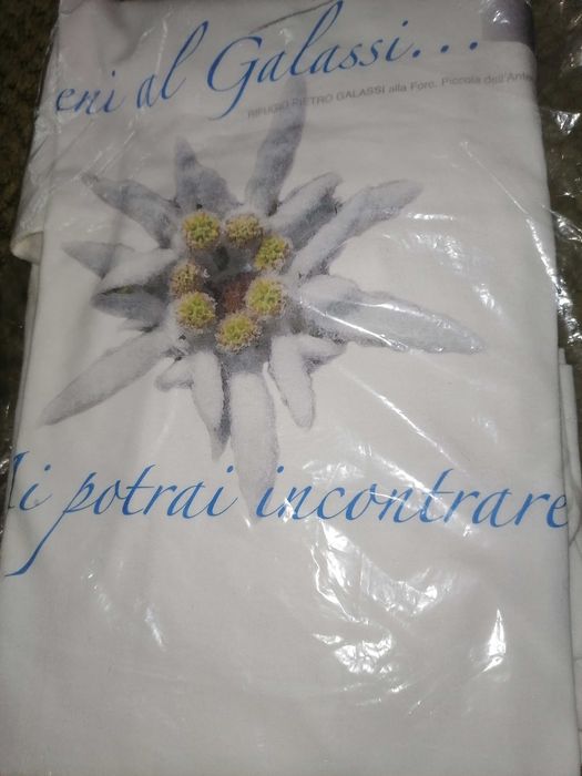 Szarotka Alpy Dolomity XL nowy shirt że schroniska Galassi Włochy