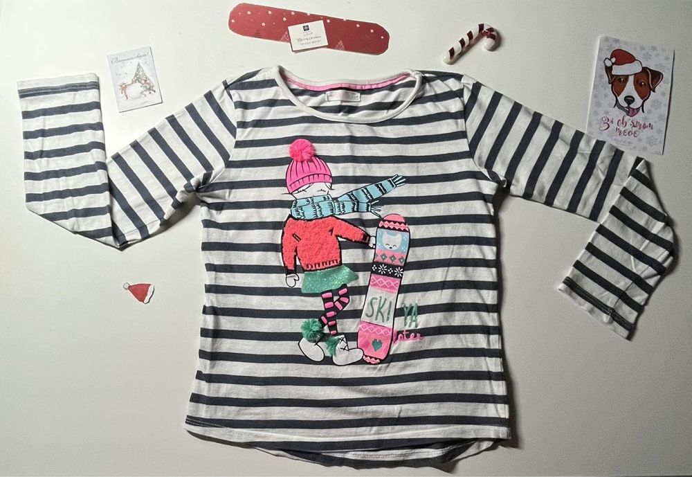 Кофточка с рукавом, р.128