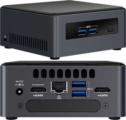 Mini pc Intel NUC nowy z ssd m2, 16gb ram