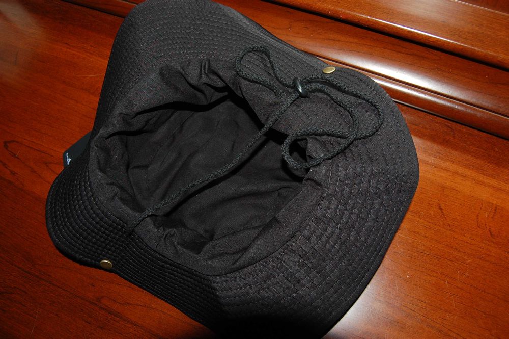 Чорна панама шляпа Stone Island, на голову до 60 см, нова
