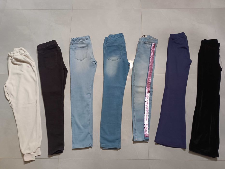 Spodnie 146 dla dziewczynki