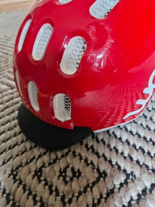 Kask Woom. Czerwony. Rozmiar S.