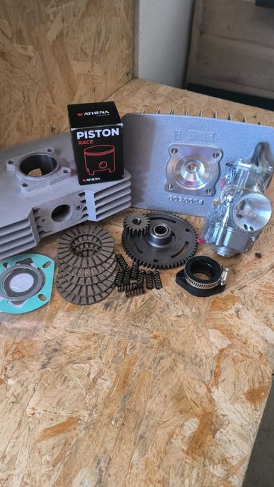 Cilindro polini 6002 48mm curso 44 Sachs 5 e 6 velocidades