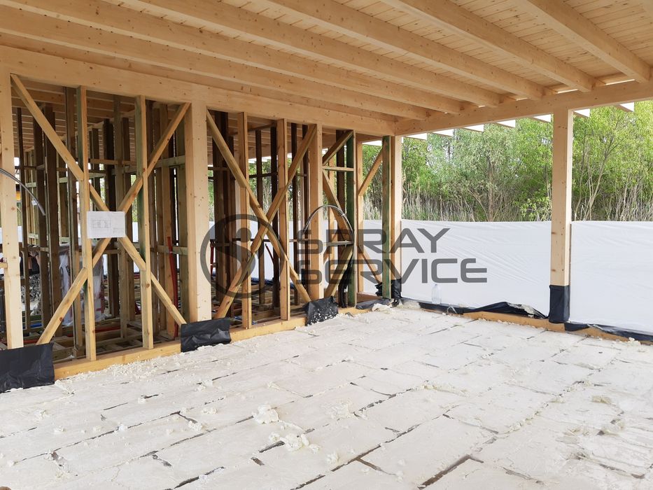 ППУ утепление металлоконструкций, крыш, фасадов — долговечный эффект