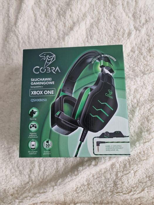 Nowe słuchawki Xbox One Cobra Led Headset