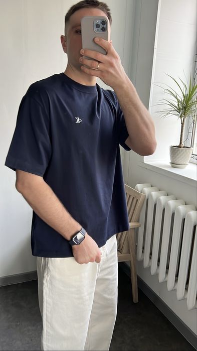 Оригінал 100% Чоловіча Футболка Calvin Klein Relaxed