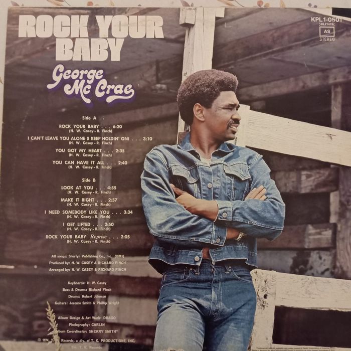 George McCrae Rock your Baby, płyta winylowa, stan perfekt