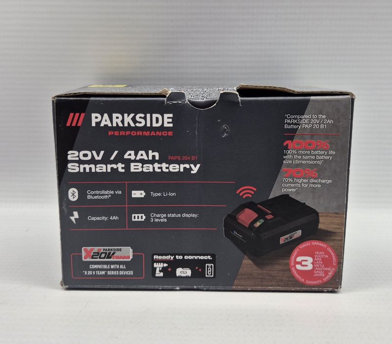 Akumulator Bateria PARKSIDE 20V 4Ah PAPS 204 B1, Komis Jasło Czackiego