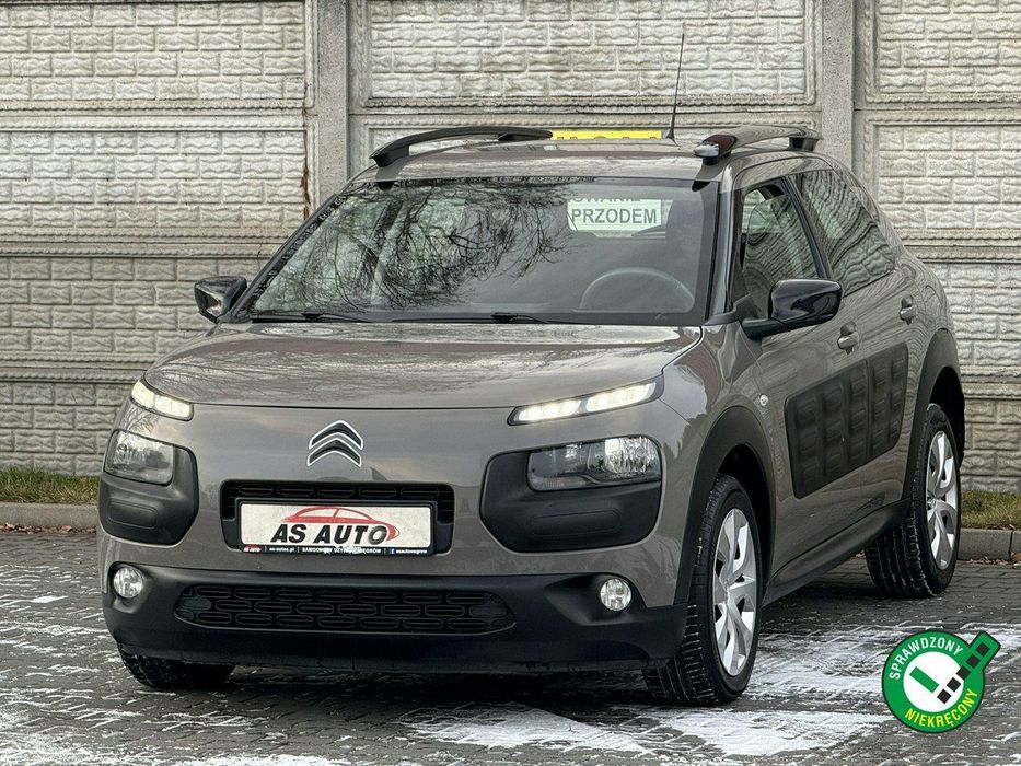 Citroën C4 Cactus 1,2i 82KM Shine/Serwisowany/Zadbany/Ledy/Pod.fotele/Tempomat