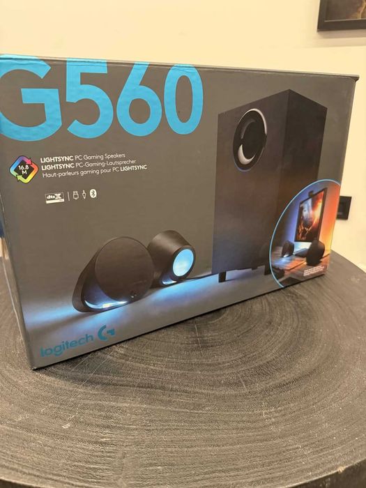 Logitech G560, colunas 2.1 com LIGHTSYNC RGB