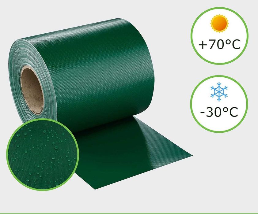 Workinghouse Folia Maskująca z PVC do Siatki z Podwójnymi Prętami - 650g/m²