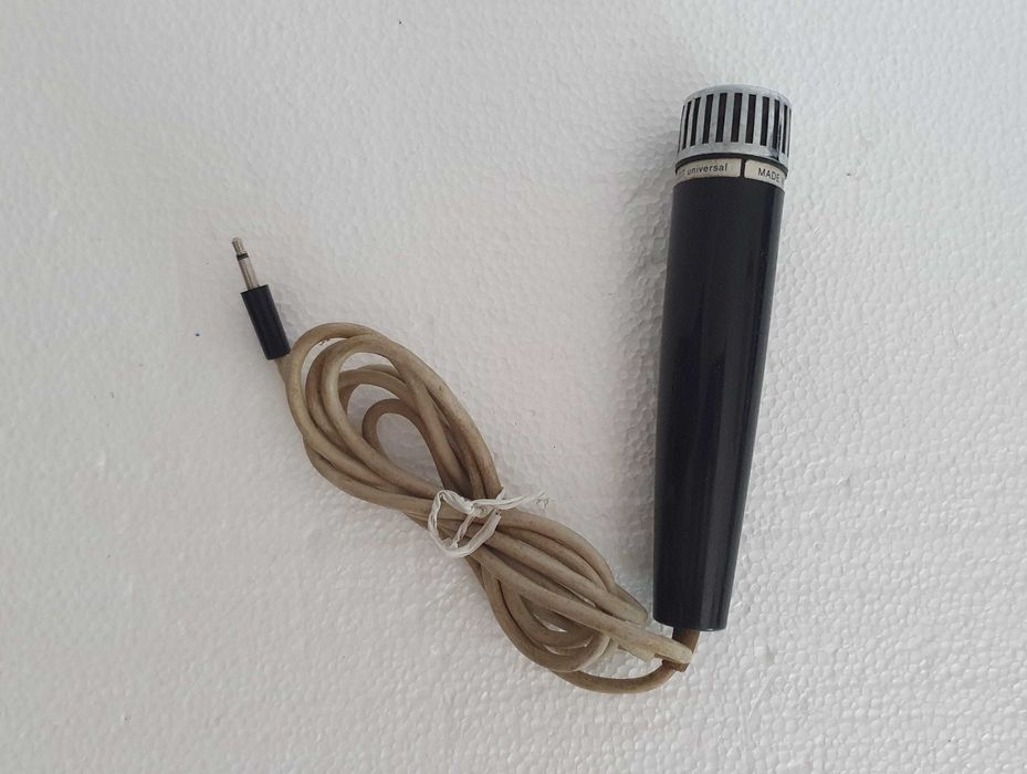 Microfone de gravador vintage - Grundig GDM 317 Universal - Germany