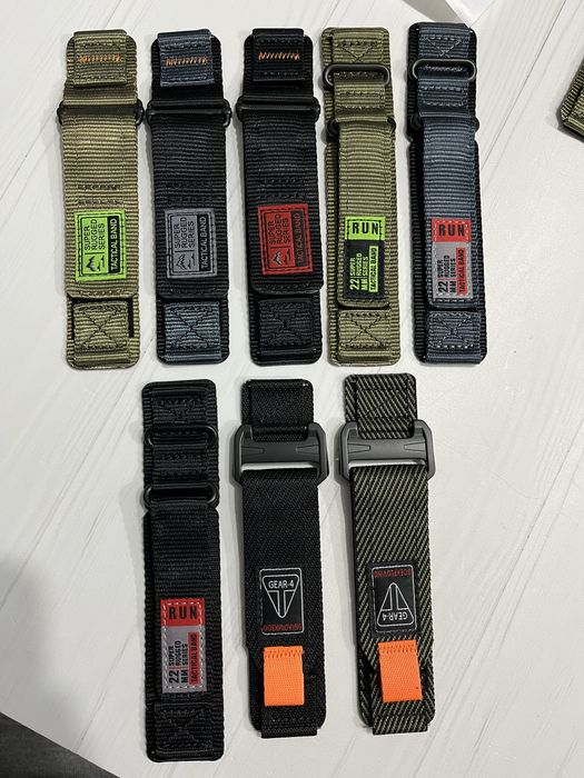 Ремінець/ремешок нейлоновий тканевий 22 мм/20 мм/ t rex pro