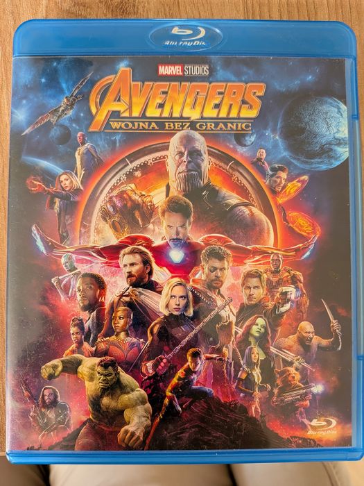 Avengers Wojna Bez Granic Blu ray