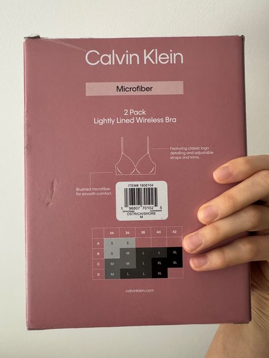 Biustonosze Calvin Klein M