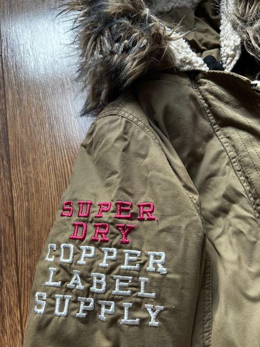 Kurtka Superdry Parka M 38 khaki