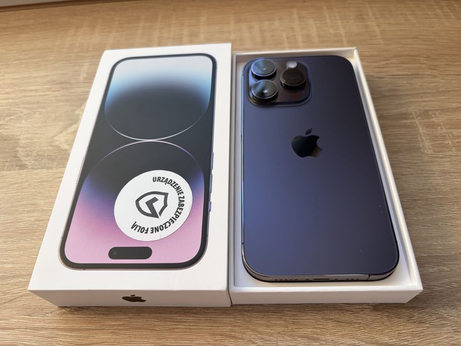 IPhone 14 Pro Deep Purple 256GB + gratisy! Czartowczyk • OLX.pl