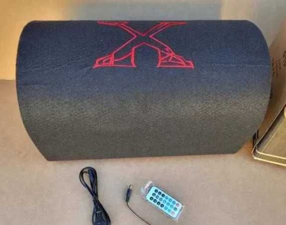 Бочка самбуфер / активный сабвуфер 10 дюймовый сабуфер в машину авто