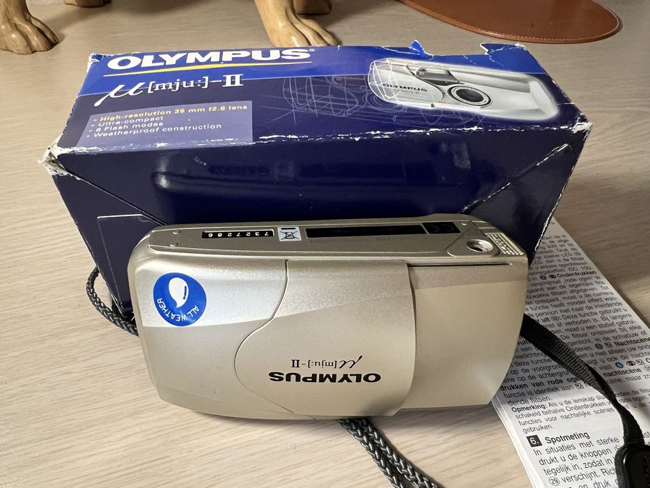 Olympus (Mju ||) коллекционный, идеальное состояние, полный оригинал