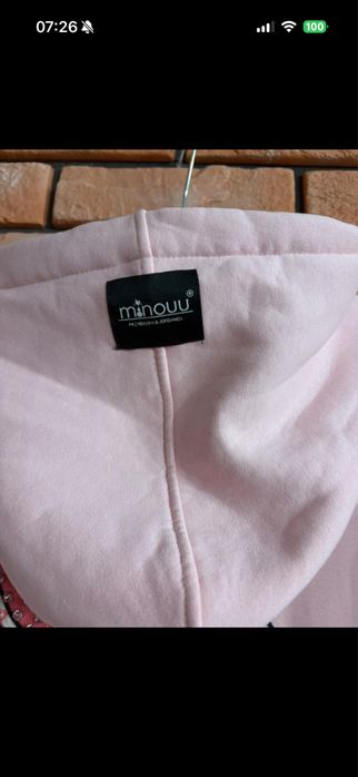 Jak nowa bluza z królikiem Minouu s m l