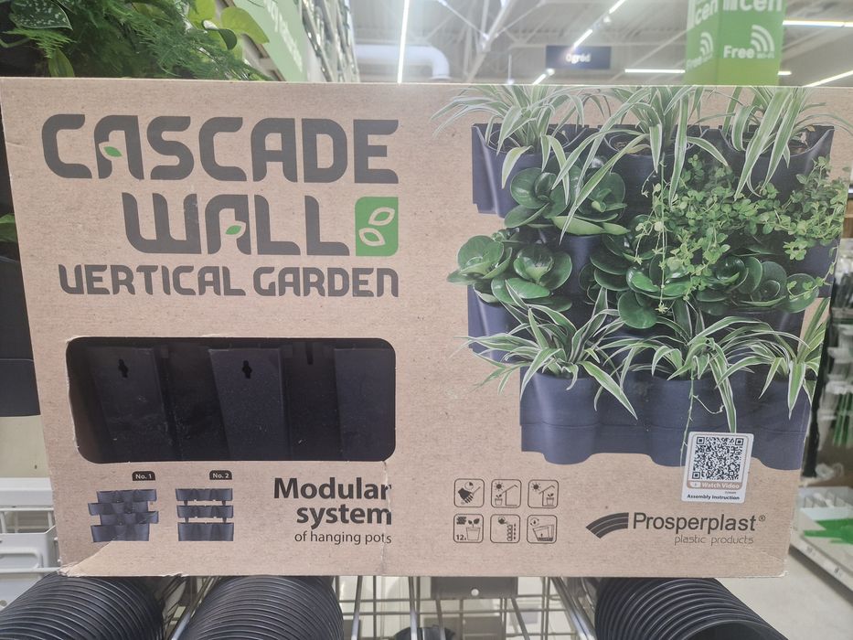 Donice ogrodowe wertykalne 3 szt po 12 sadzonek