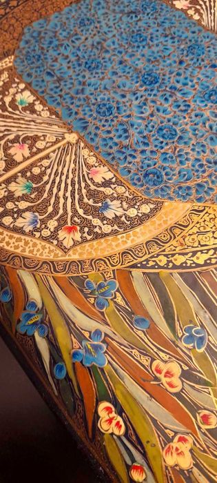 Caixa madeira indiana