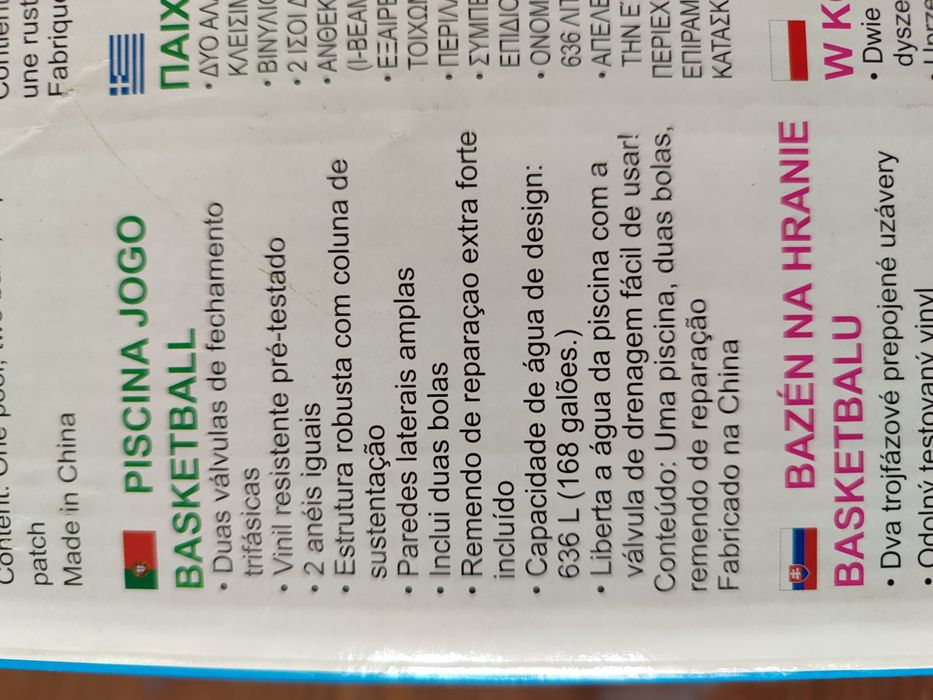 Piscina Bestway Basketball Play Pool