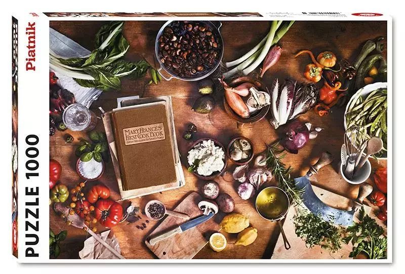 Puzzle 1000 Mary Frances Książka Kucharska PIATNIK. Piatnik