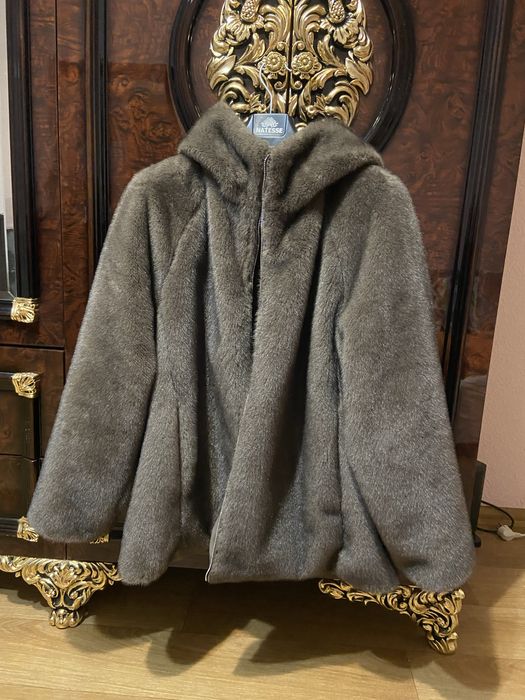 Куртка -шуба два в одном зима р. 54-56 Туречина