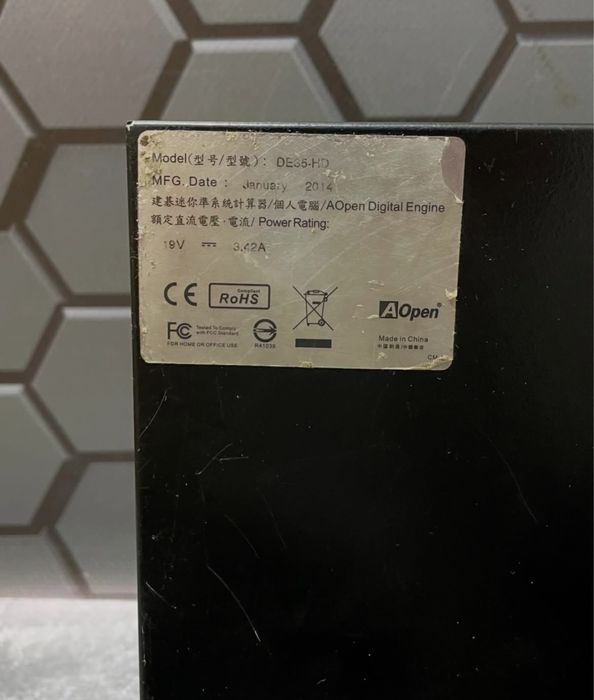 Міні системник De35-hd35-hd