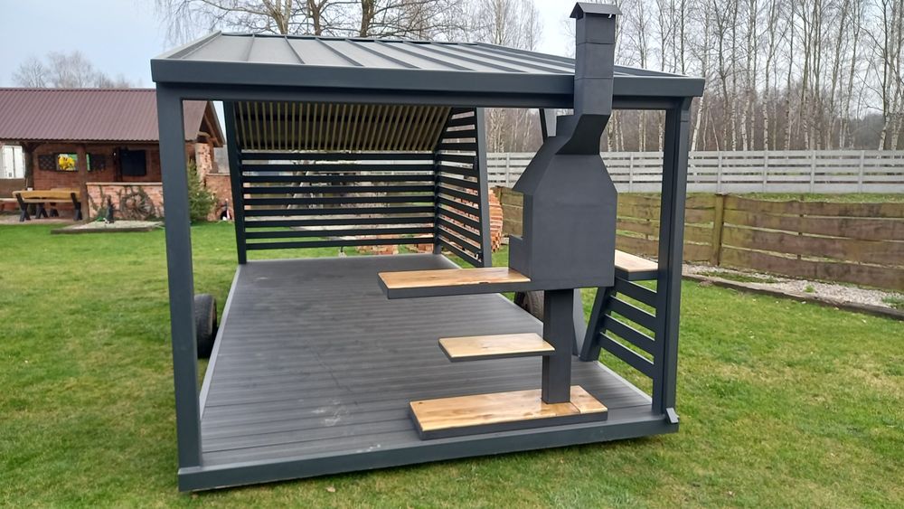 Domek grillowy altana ogrodowa