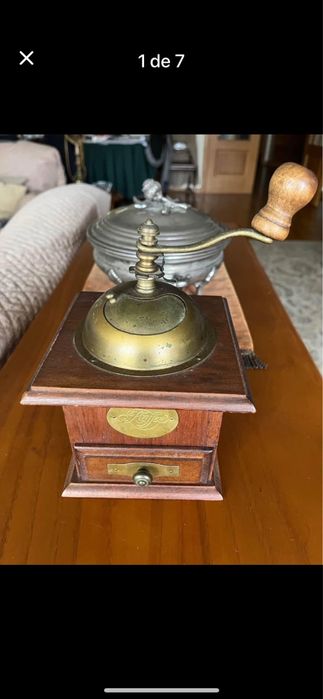 Moinho de cafe manual vintage