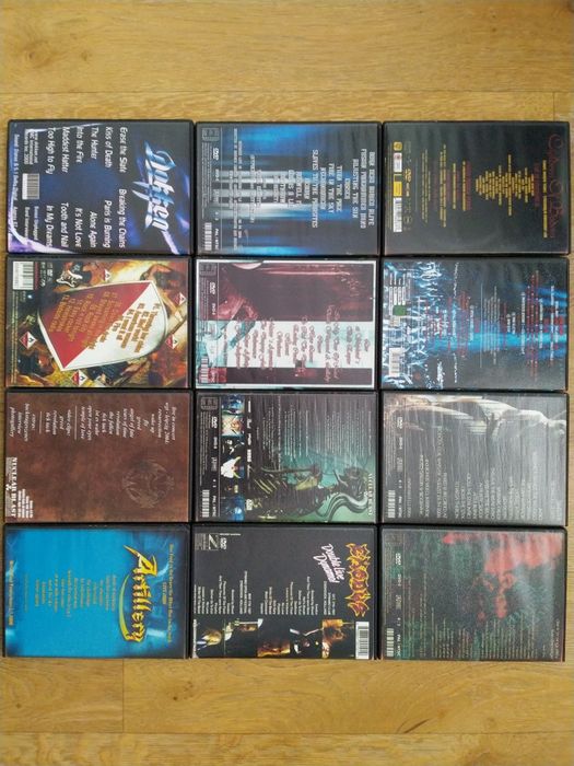 DVD video  AC/DC, Nightwish, Kreator и др...