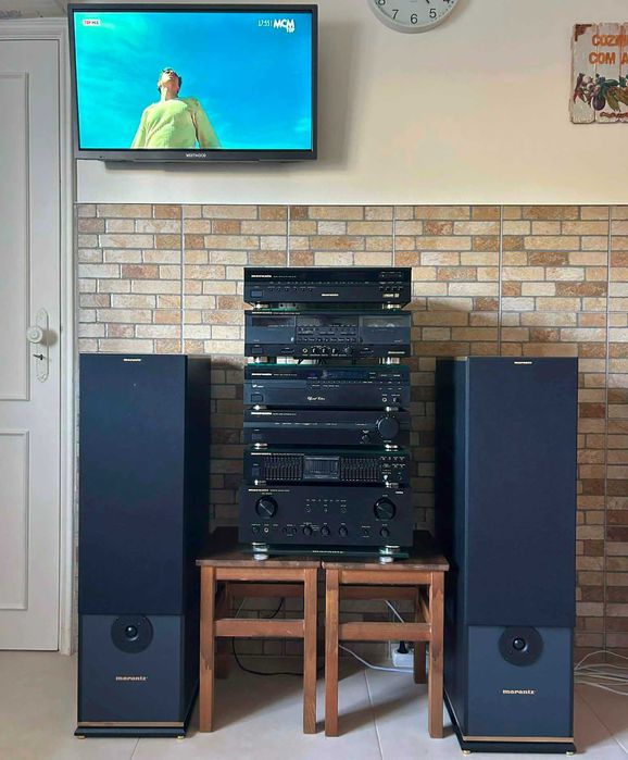 Colunas Marantz Remake 600w pico pesadíssimas