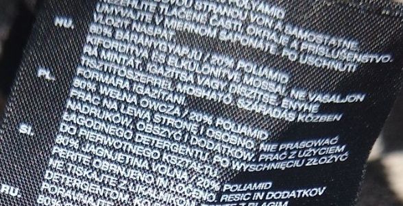 RAW Elegancki sweter damski 80% wełna 20% poliamid, Rozmiar XS/S