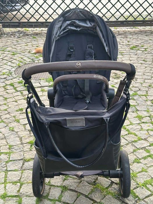 Cybex Priam rose gold gondola+spacerówka i akcesoria
