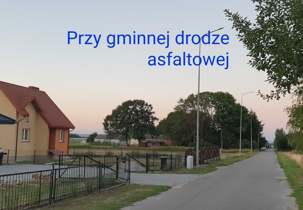 Działka 12 ar - Płoskie (Zamość - 3,5 km) - Warunki Zabudowy - Droga asfaltowa - Kompleks działek - Roztocze - Widok 3