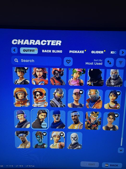 Фортнайт аккаунт 240+ skins, minty, take the L, полный доступ+смена почты